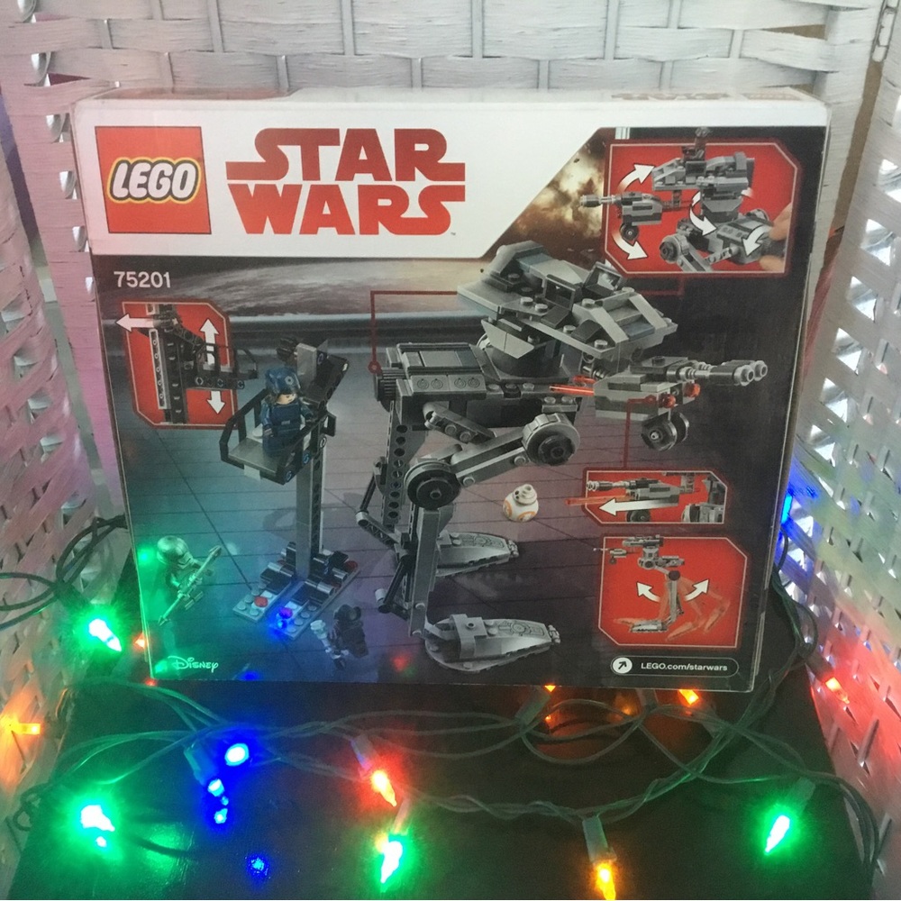 Lego Star Wars 1st Order AT ST 75201 New with slight creases on box - Picture 4 of 16